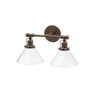 Cafe Double Sconce, Bronze