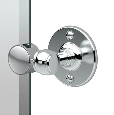 Cafe 32''H Frameless Oval Mirror, Chrome by Gatco