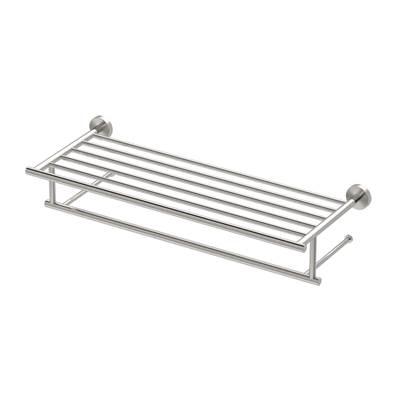 Glam 24''L Minimalist Towel Rack, Satin Nickel by Gatco