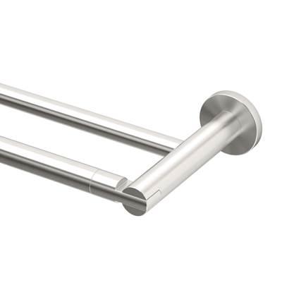 Channel 24'' Double Towel Bar, Satin Nickel by Gatco