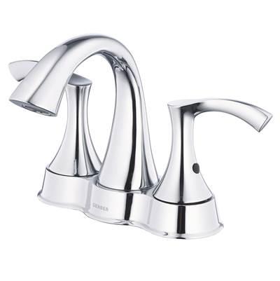 Antioch 2H Centerset Lavatory Faucet w/ 50/50 Touch Down Drain 1.2gpm Chrome by Gerber Plumbing