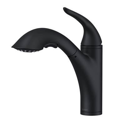 Antioch 1H Pull-Out Kitchen Faucet 1.75gpm Satin Black by Gerber Plumbing