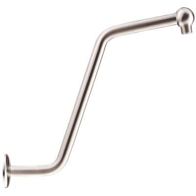 13'' S Shaped Showerarm w/ Escutcheon Brushed Nickel