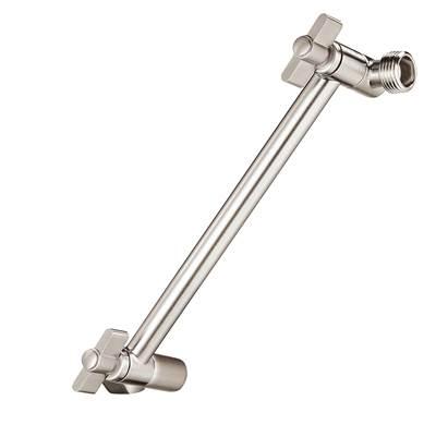 9'' Adjustable Showerarm w/ Escutcheon Brushed Nickel