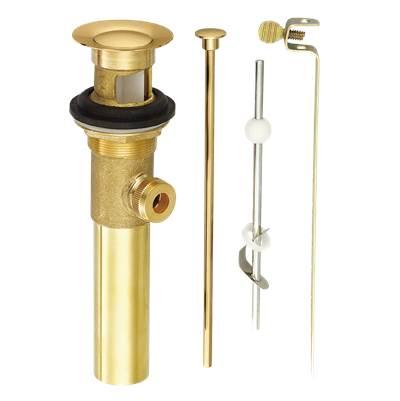 1 1/4'' Metal Pop-Up Drain Assembly with Lift Brushed Bronze by Gerber Plumbing