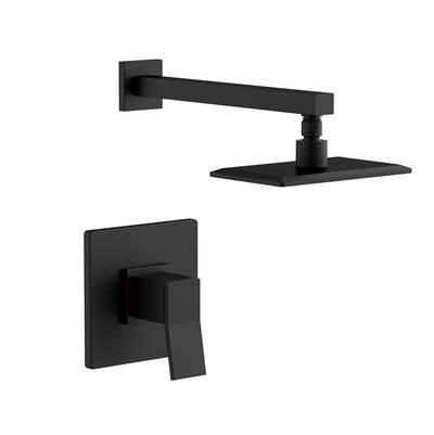 Avian 1H Shower Only Trim Kit & Treysta Cartridge 1.75gpm Satin Black by Gerber Plumbing