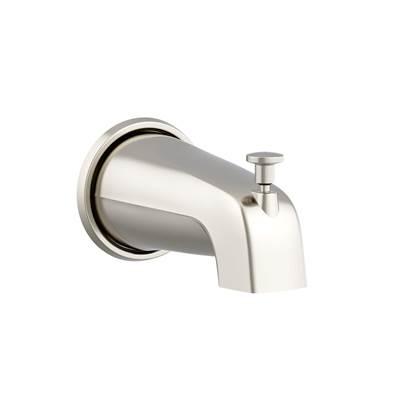 5 1/2'' Wall Mount Tub Spout with Diverter Brushed Nickel by Gerber Plumbing