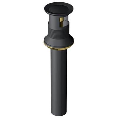 1 1/4'' 50/50 Touch Down Drain Assembly Satin Black by Gerber Plumbing