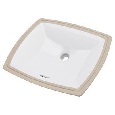 Burr Ridge 17x14 Decorative Undercounter Lav White