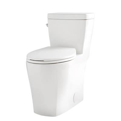 Lemora 1.28gpf 1pc ADA Elongated CT Toilet 12'' Rough-In White by Gerber Plumbing