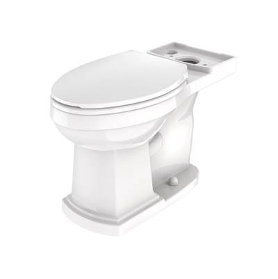 Hinsdale 1.28gpf ADA Elongated Simple CT Bowl White by Gerber Plumbing