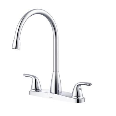 Viper 2H High Arc Kitchen Faucet w/out Spray 1.75gpm Chrome by Gerber Plumbing
