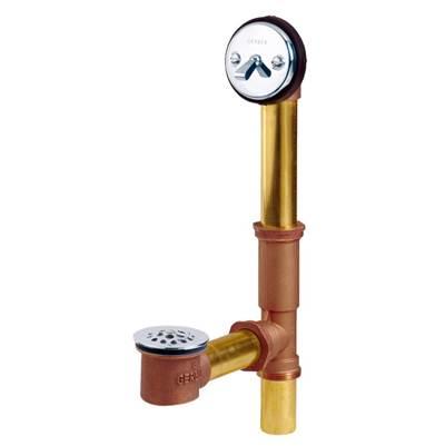 Gerber Classics Trip Lever Drain for Standard Tub with Retaining Ring Chrome by Gerber Plumbing