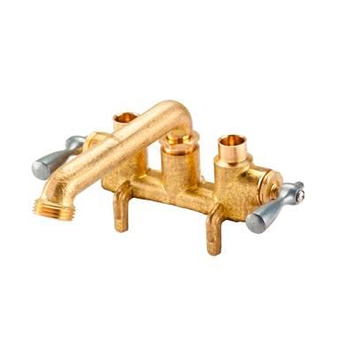 Gerber Classics 2H Clamp On Laundry Faucet w/ Direct Sweat Connections -Threaded Spout  Rough Brass by Gerber Plumbing
