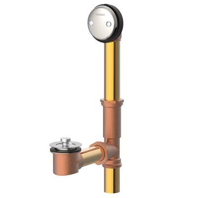 Gerber Classics Lift & Turn Drain for Standard Tub Brushed Nickel by Gerber Plumbing