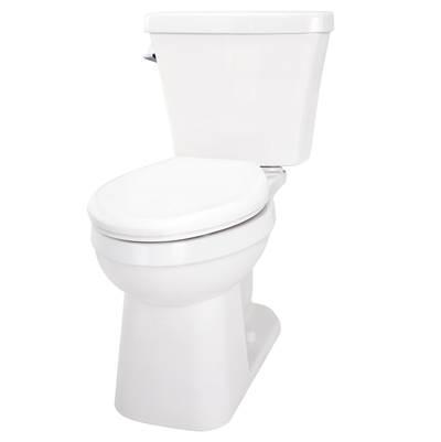 Elite 1.6gpf Simple CT ADA EL 12'' RI Combo: GAB21828 Bowl w/ GAL28890 Tank White by Gerber Plumbing