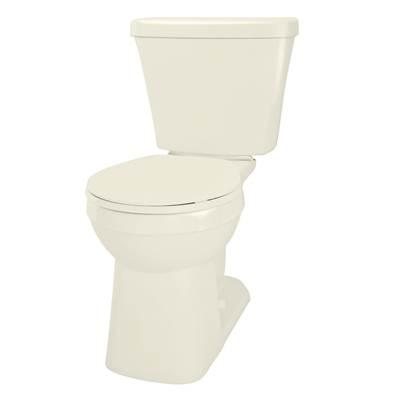 Elite 1.6gpf Simple CT ADA RF 10'' RI Combo: GAB2185209 Bowl w/ GAL2889509 Tank Biscuit