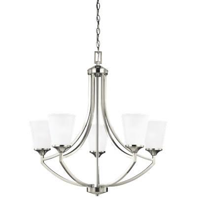 Hanford Five Light Chandelier by Generation Lighting