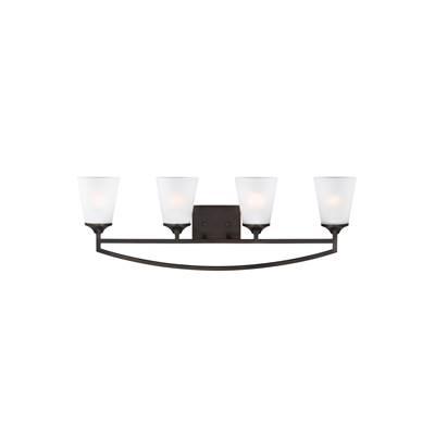 Hanford Four Light Wall/ Bath Bronze by Generation Lighting