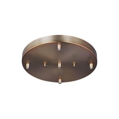 Five Light Round Multiport Canopy by Generation Lighting