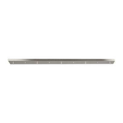 Multi-Port Canopy Five Light Linear Canopy Brushed Nickel by Generation Lighting