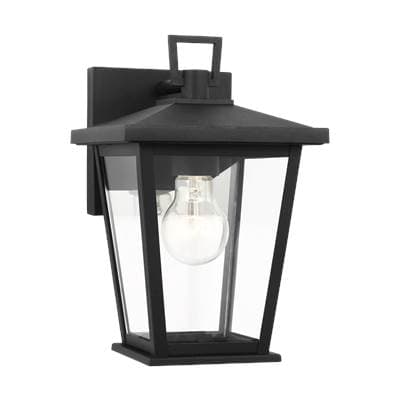 Generation Lighting Linton Small Lantern - Textured Black