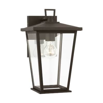 Generation Lighting Linton Medium Lantern - Textured Black by Generation Lighting