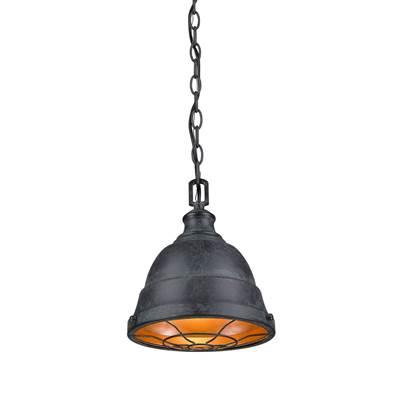 Golden Lighting Bartlett 1-light Pendant in Black Patina by Golden Lighting