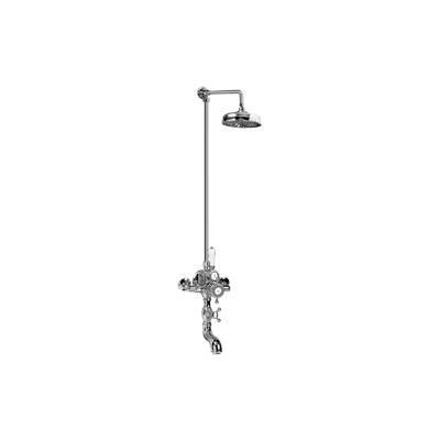 Adley Exposed Thermostatic Shower System (Rough and Trim) by Graff