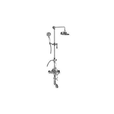 Adley Exposed Thermostatic Tub and Shower System w/Handshower (Rough and Trim)