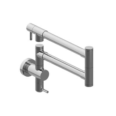 Graff Kitchen Pot Filler Faucet - Brushed Brass Pvd by Graff