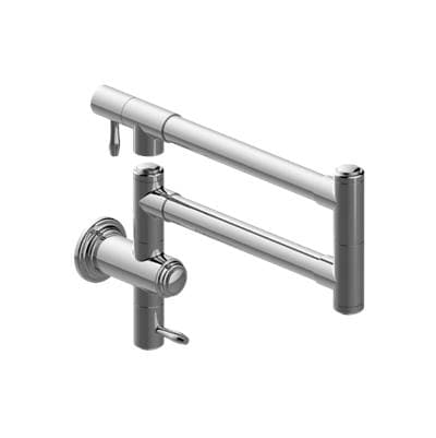 Graff Kitchen Pot Filler Faucet - Brushed Brass Pvd by Graff