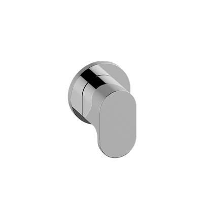 Ametis Round M-Series 3-Way Diverter Valve Trim with Handle