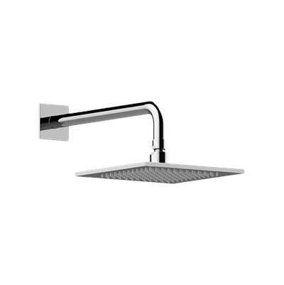 Contemporary Showerhead with Arm by Graff