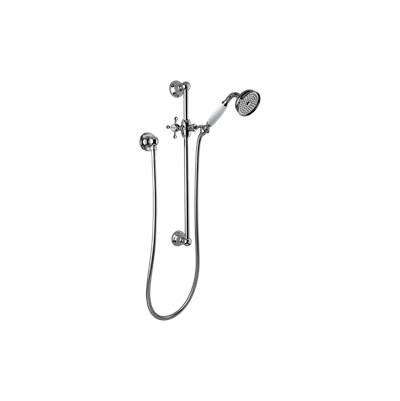 Adley Traditional Handshower w/Wall-Mounted Slide Bar by Graff