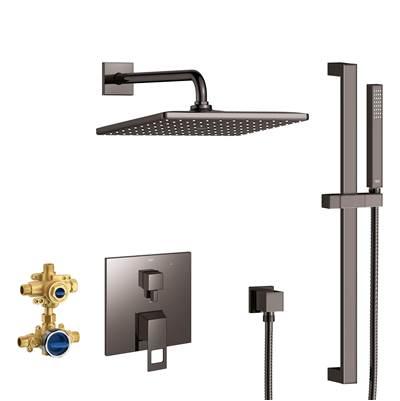 EUROCUBE PRESSURE BALANCE RAIN SHOWER SET by Grohe