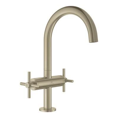 Single Hole Two-Handle L-Size Bathroom Faucet 1.2 GPM by Grohe