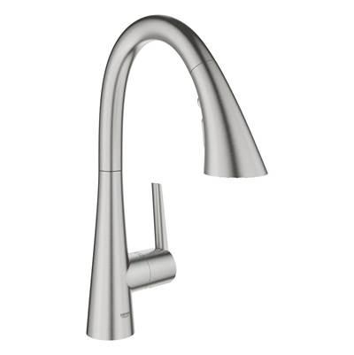 Single-Handle Pull Down Triple Spray Bar Faucet  1.75 GPM