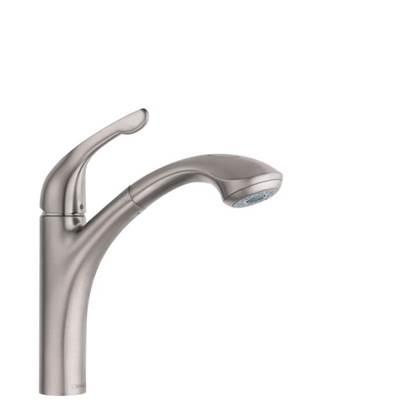 Allegro E Kitchen Faucet, 2-Spray Pull-Out, 1.75 GPM in Steel Optic