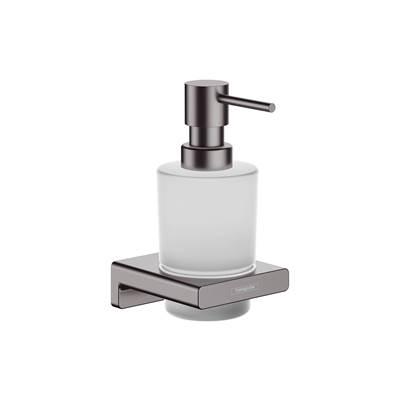 AddStoris Liquid Soap Dispenser  in Brushed Black Chrome