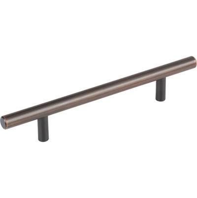 128 mm Center-to-Center Dark Brushed Bronze Naples Cabinet Bar Pull by Hardware Resources