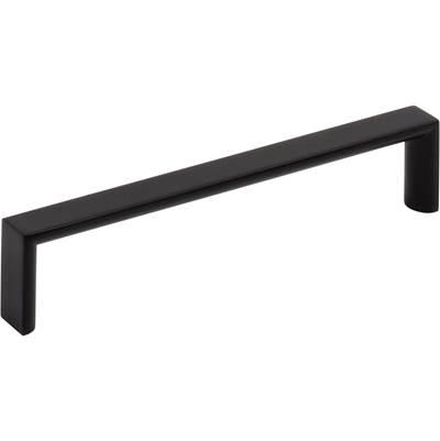 128 mm Center-to-Center Matte Black Walker 2 Cabinet Pull by Hardware Resources