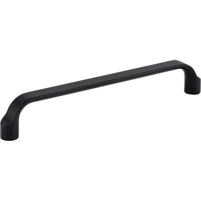 160 mm Center-to-Center Matte Black Brenton Cabinet Pull by Hardware Resources