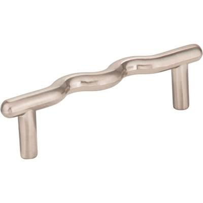 3'' Center-to-Center Satin Nickel Wavy Verona Cabinet Pull