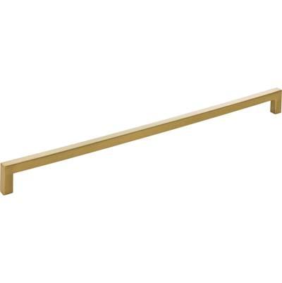 320 mm Center-to-Center Satin Bronze Square Stanton Cabinet Bar Pull by Hardware Resources