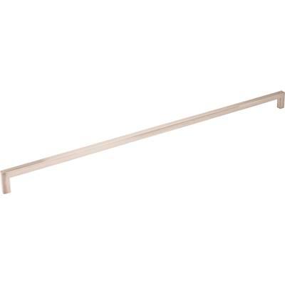 448 mm Center-to-Center Satin Nickel Square Stanton Cabinet Bar Pull by Hardware Resources