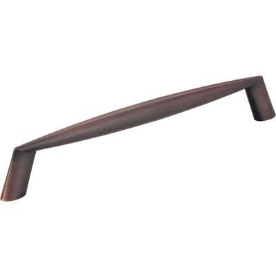 160 mm Center-to-Center Brushed Oil Rubbed Bronze Zachary Cabinet Pull by Hardware Resources