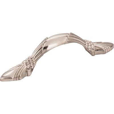 3'' Center-to-Center Satin Nickel Baroque Capri Cabinet Pull by Hardware Resources