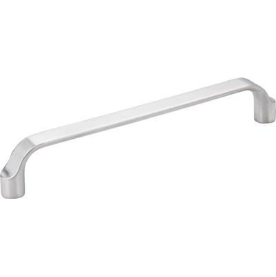 160 mm Center-to-Center Brushed Chrome Brenton Cabinet Pull by Hardware Resources