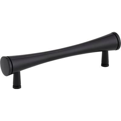 96 mm Center-to-Center Matte Black Sedona Cabinet Pull by Hardware Resources